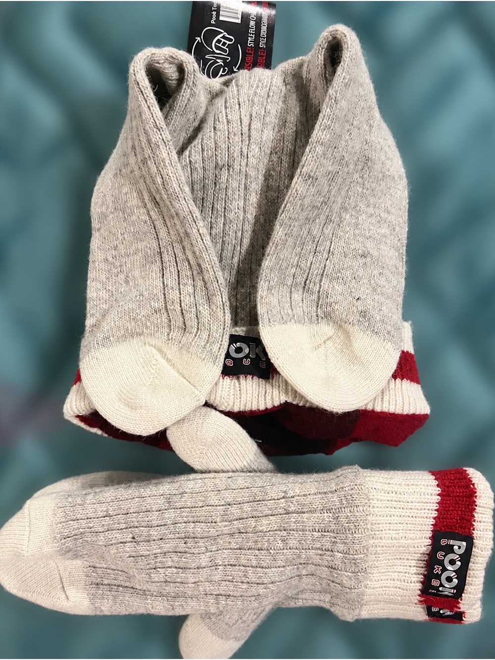 Pook Toque & Matching Mittens